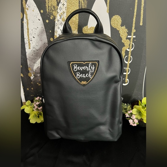 beverly beach Handbags - Beverly Beach Bondi Backpack Black NWT